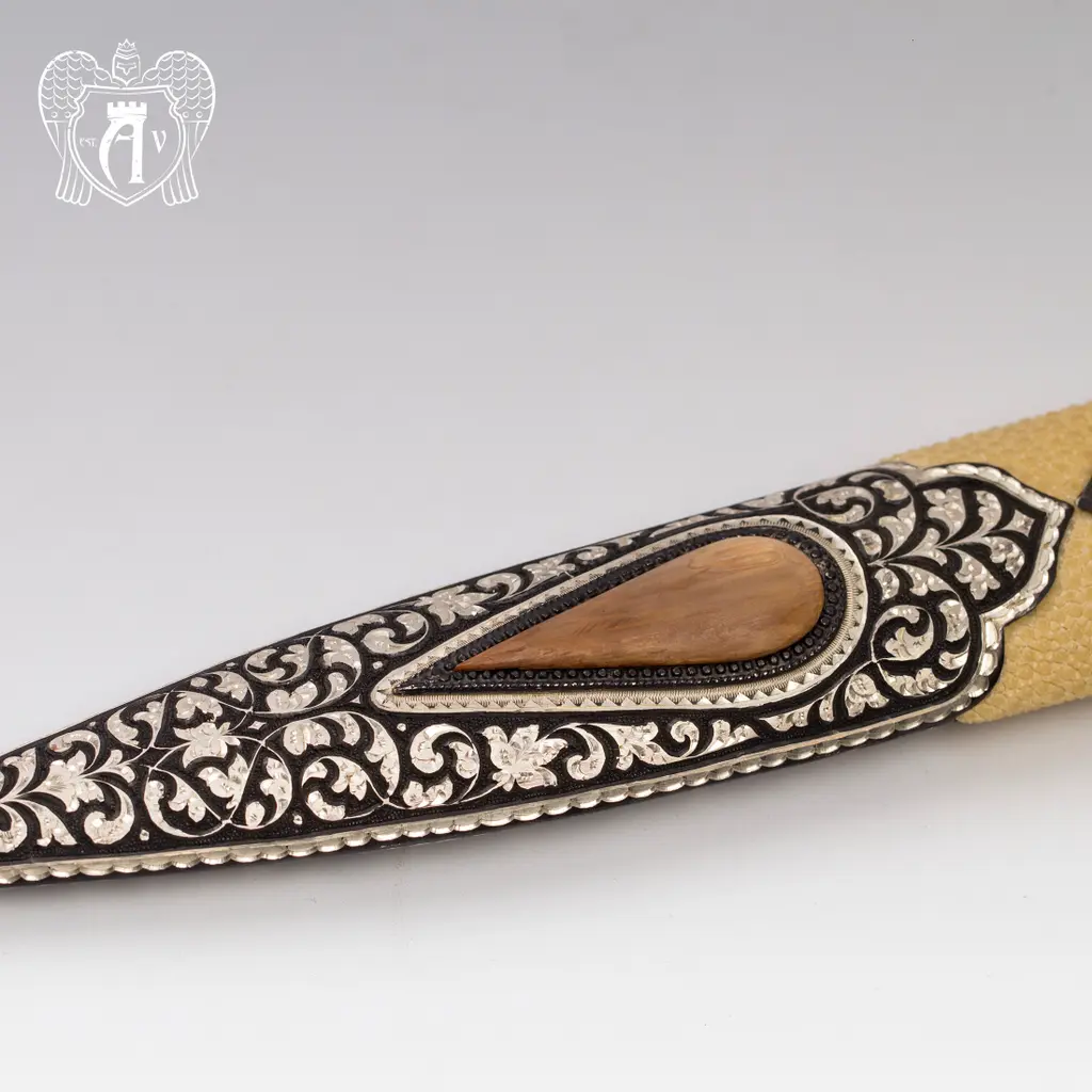 Кинжал из серебра  «Мамонт» - фото 2