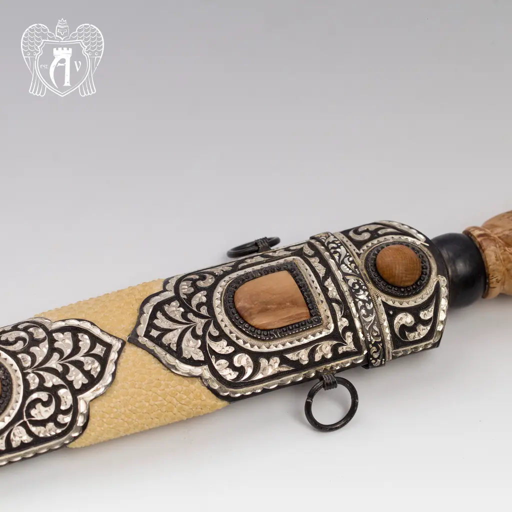 Кинжал из серебра  «Мамонт» - фото 4