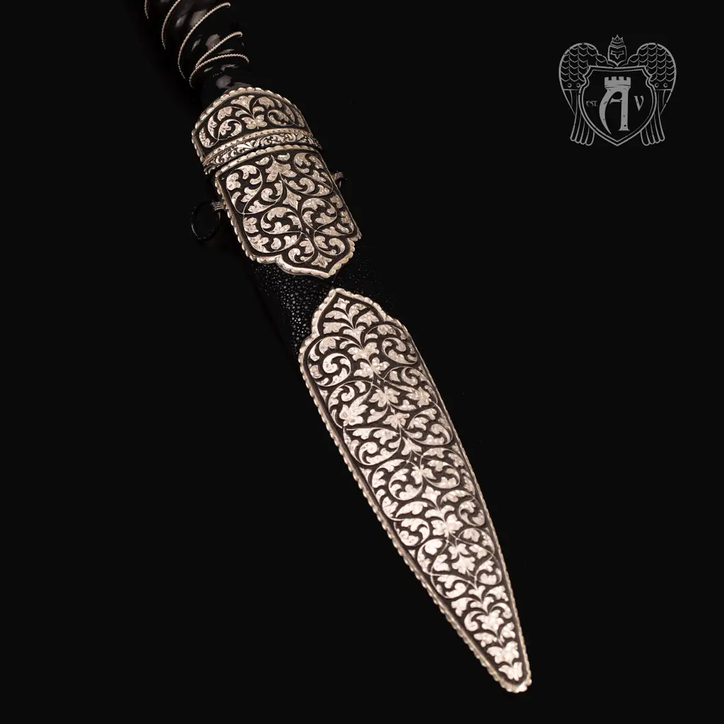 Кинжал из серебра  «Брутал» - фото 3