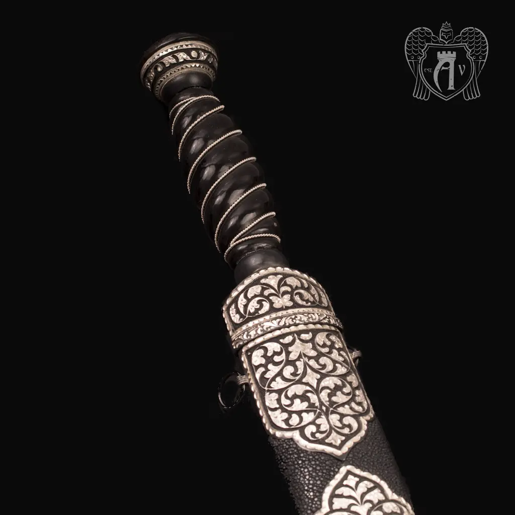 Кинжал из серебра  «Брутал» - фото 4