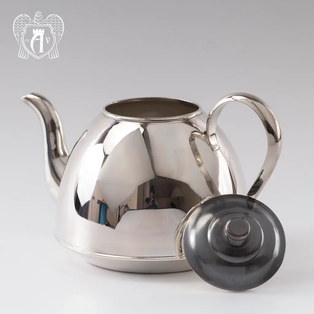 Серебряный чайник «Сияние» - фото 5