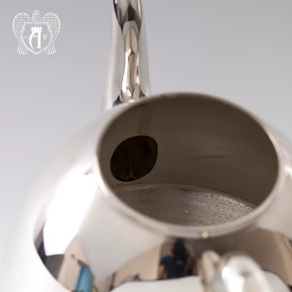 Серебряный чайник «Сияние» - фото 6