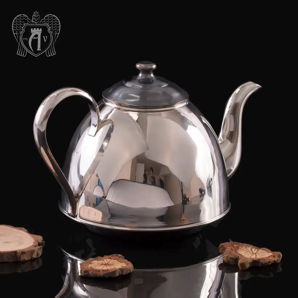 Серебряный чайник «Сияние» - фото 4