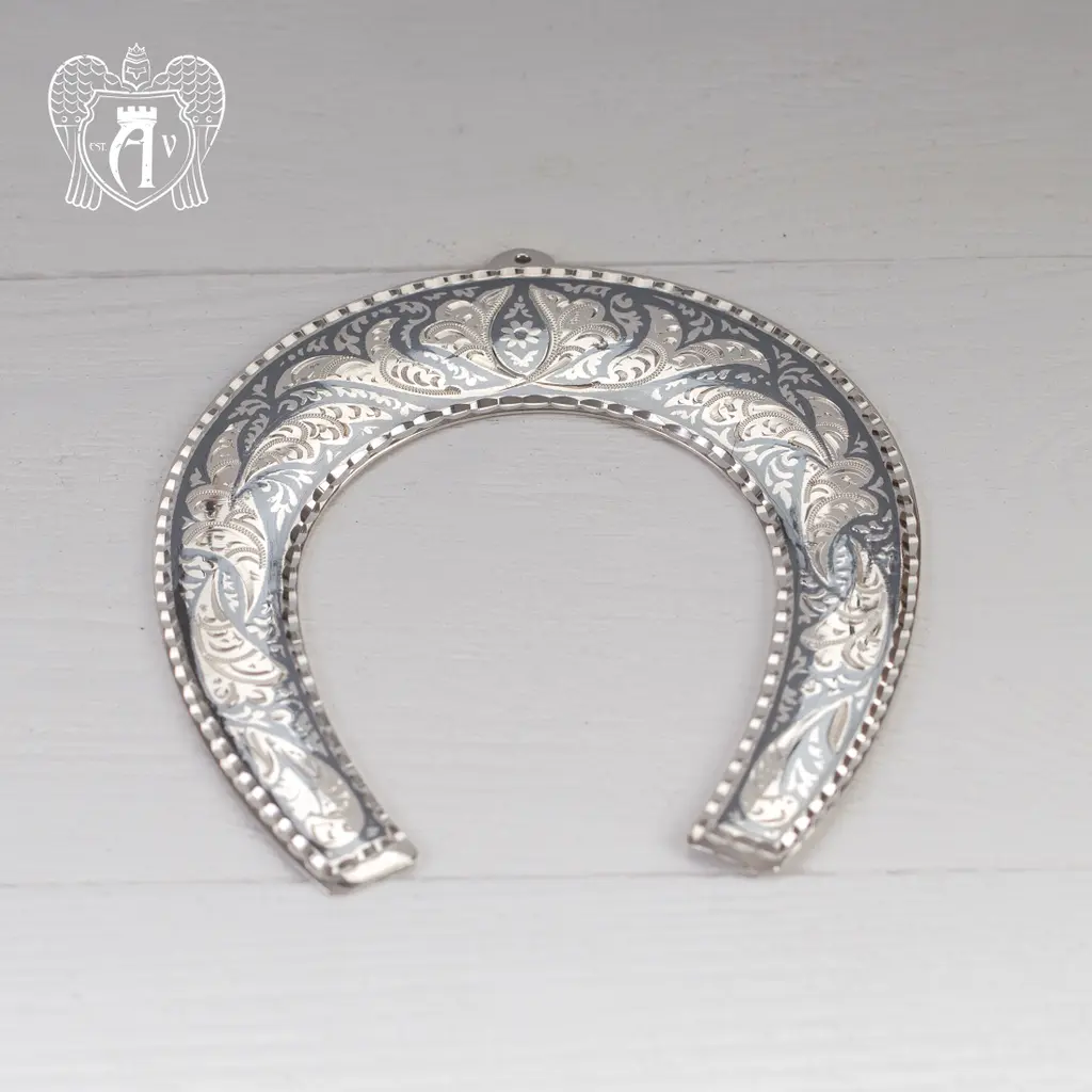 Серебряная подкова «Удача в дом» - фото 2