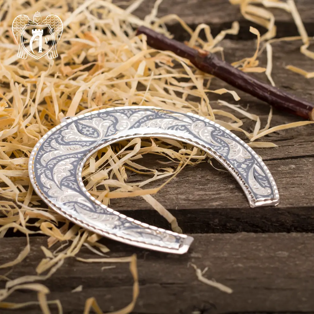 Серебряная подкова «Удача в дом» - фото 3