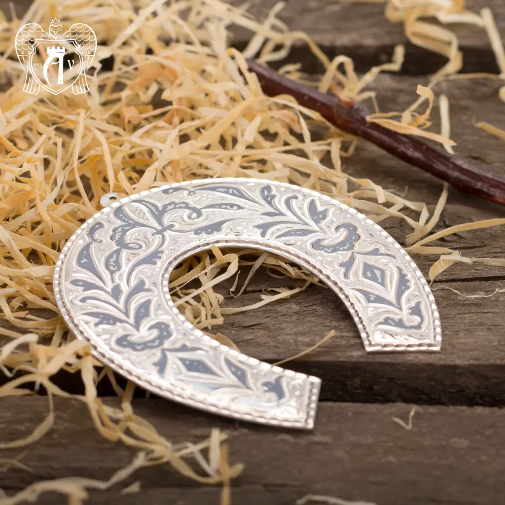 Серебряная подкова «Фарт» - фото 4