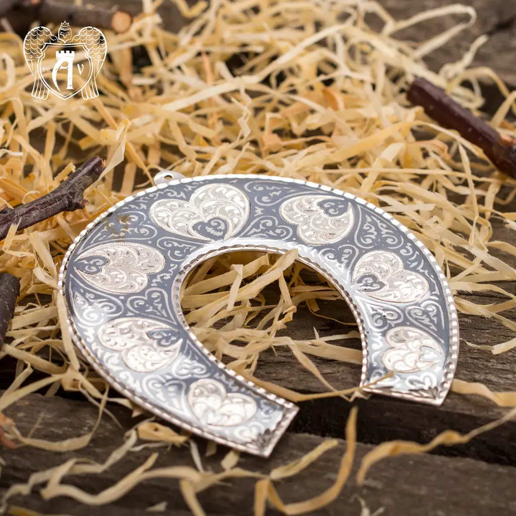 Серебряная подкова «Любовь в дом» - фото 2