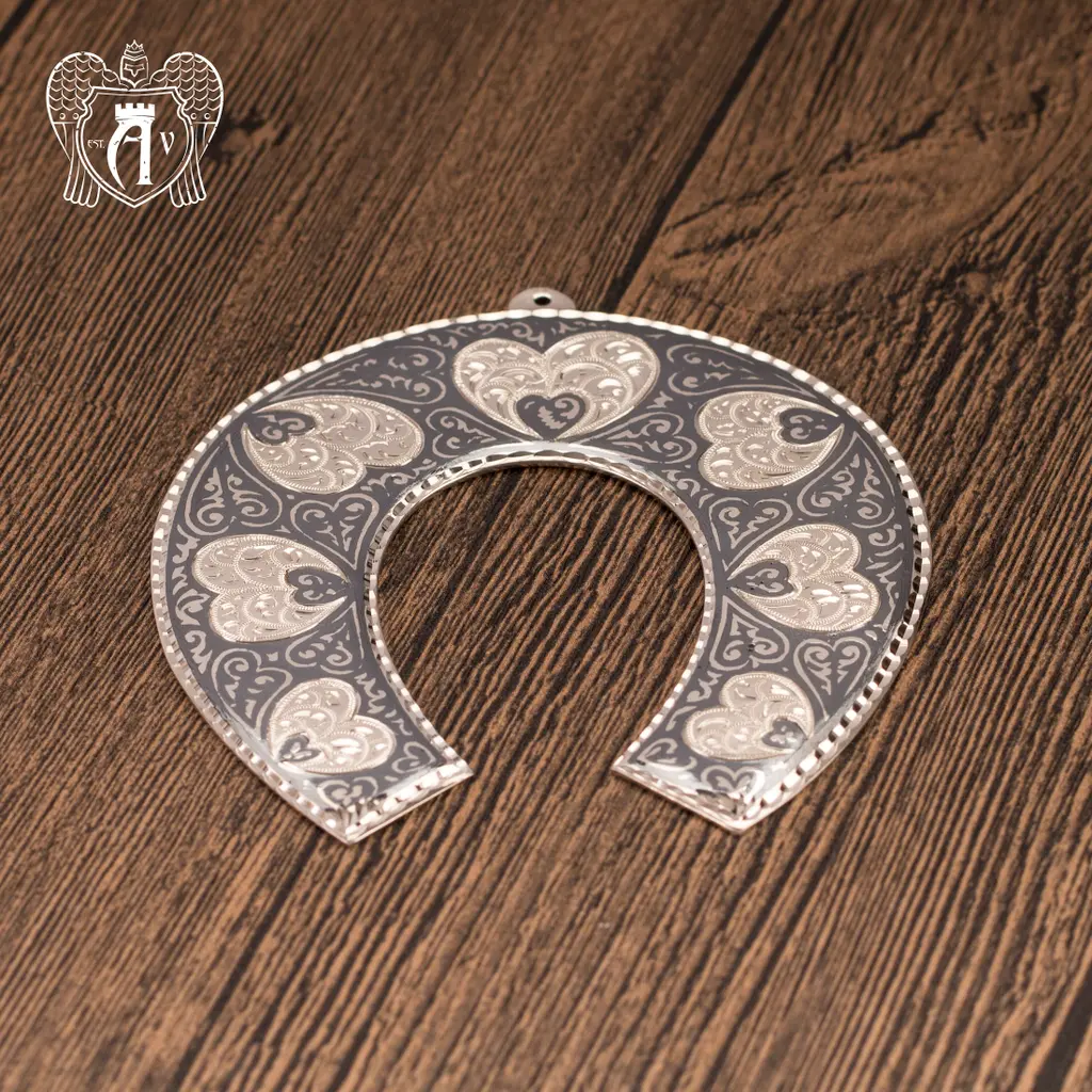 Серебряная подкова «Любовь в дом» - фото 3