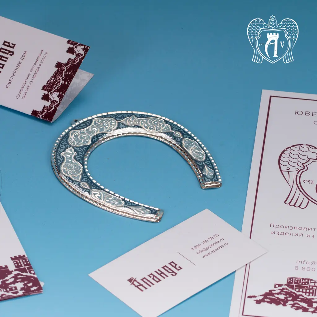 Серебряная подкова «Талисман» - фото 2