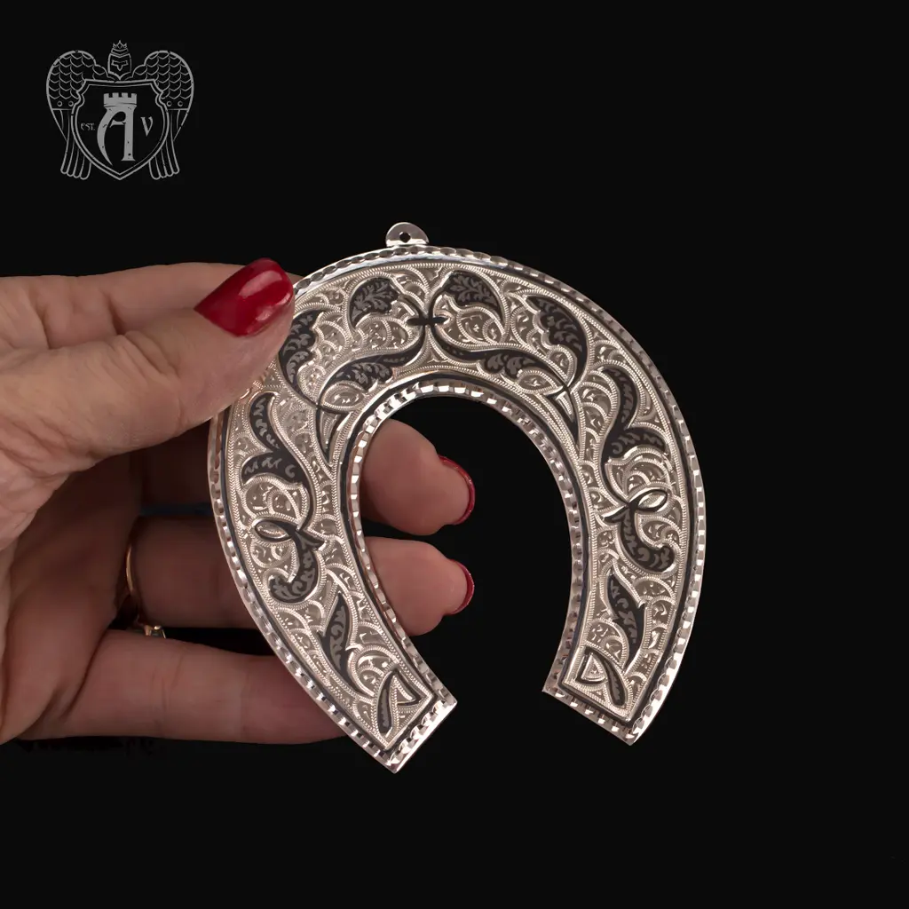 Серебряная подкова «Оберег» - фото 3