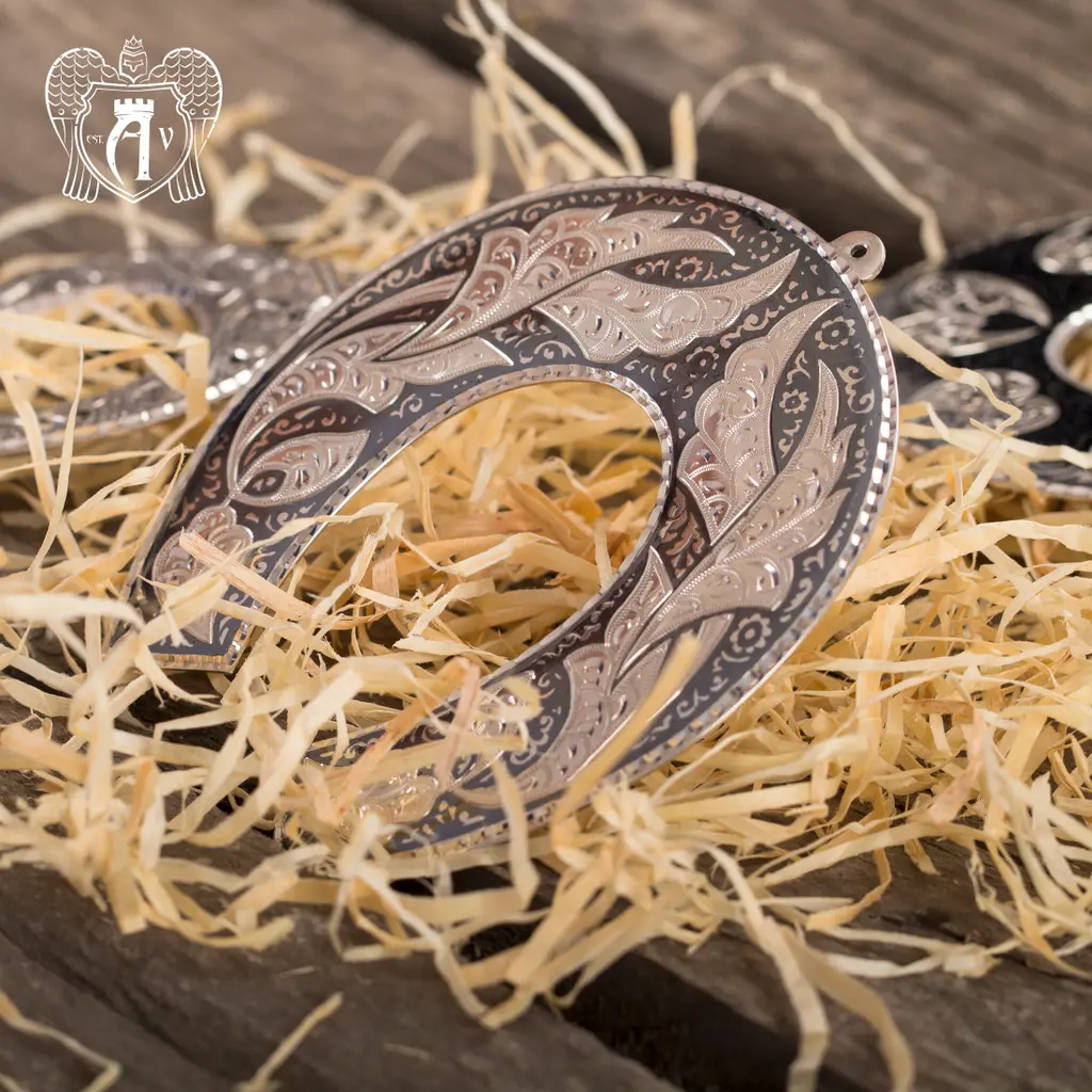 Серебряная подкова «Оберег» - фото 6