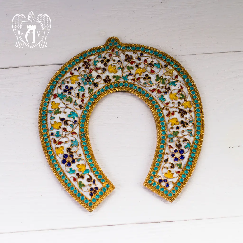 Серебряная подкова «Фортуна» 20089 - фото 2