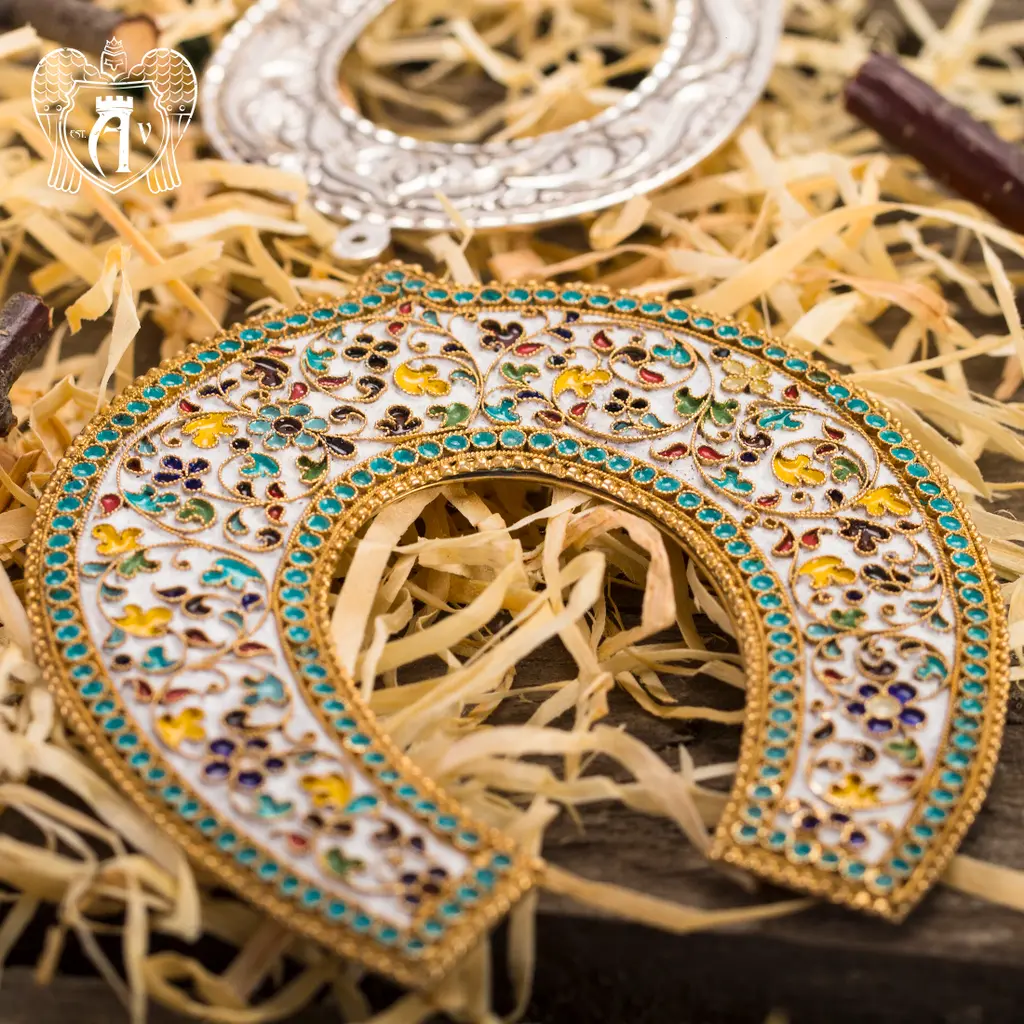 Серебряная подкова «Фортуна» 20089 - фото 3