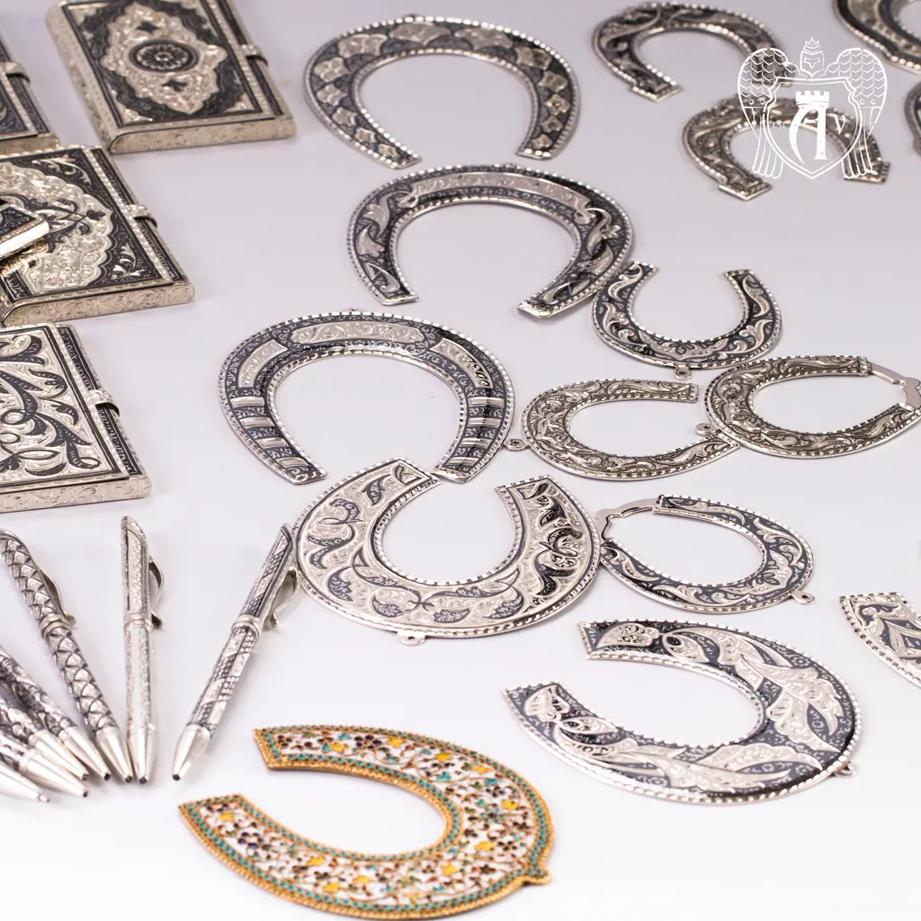 Серебряная подкова «Фортуна» 20089 - фото 4