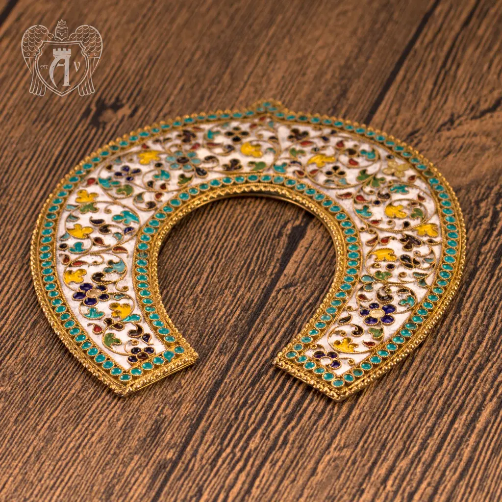 Серебряная подкова «Фортуна» 20089 - фото 5