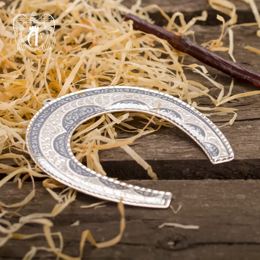 Серебряная подкова «Домашний оберег» - фото 3