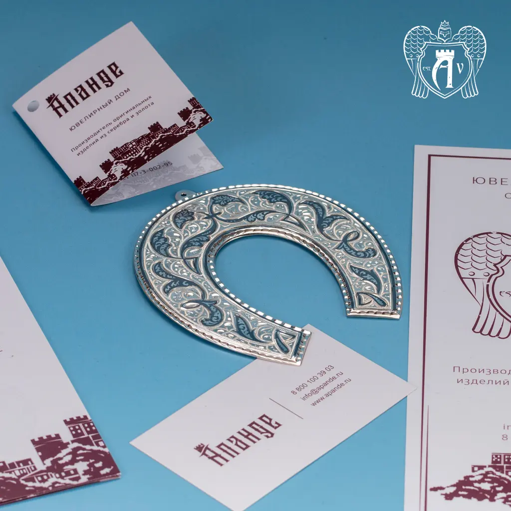 Серебряная подкова «Домашний очаг» - фото 2