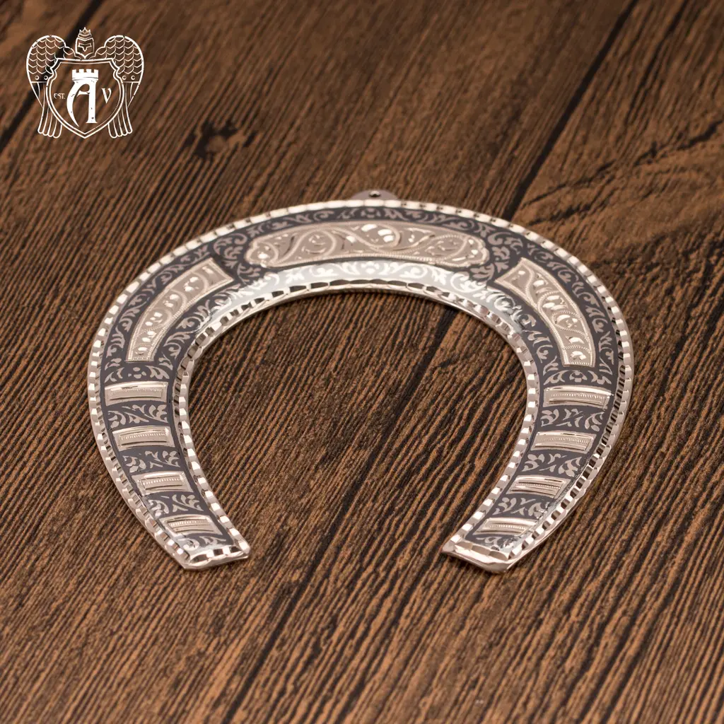 Серебряная подкова «Очаг» - фото 2