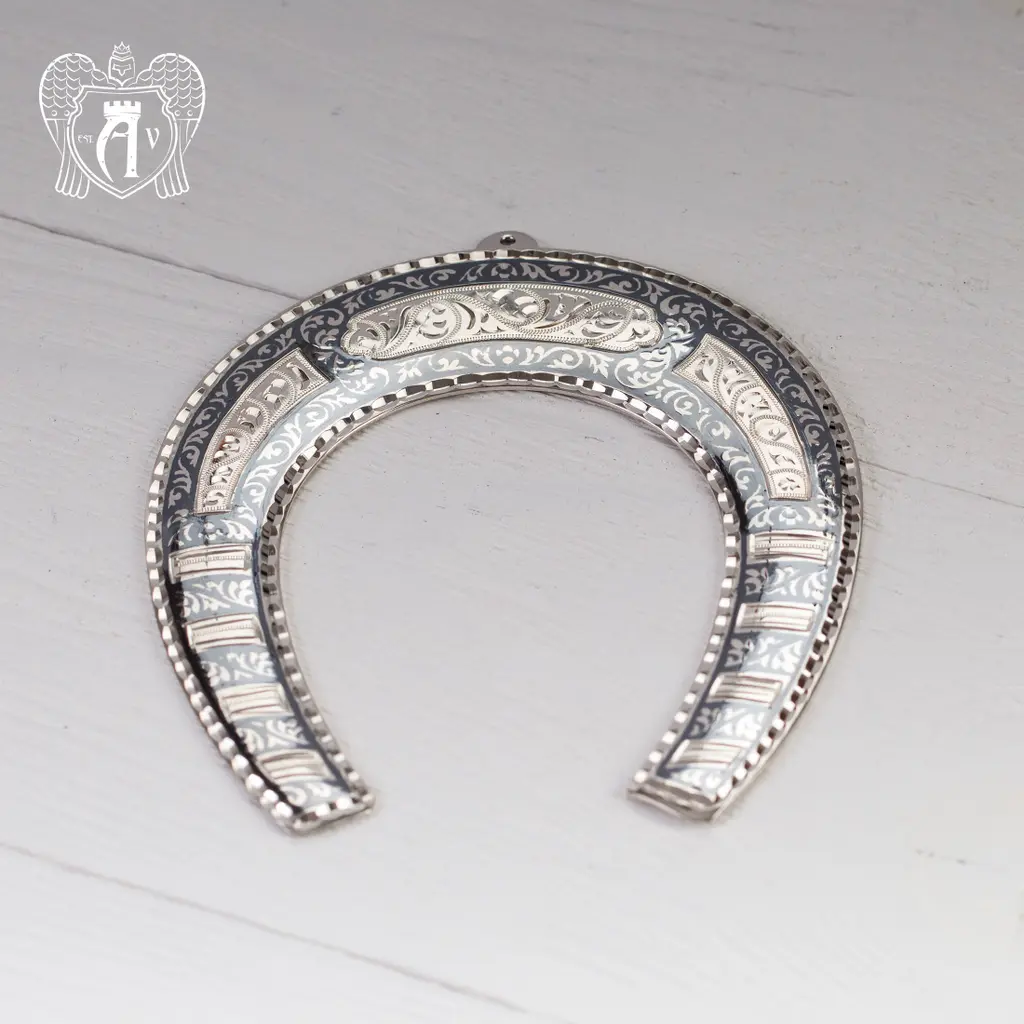 Серебряная подкова «Очаг» - фото 3
