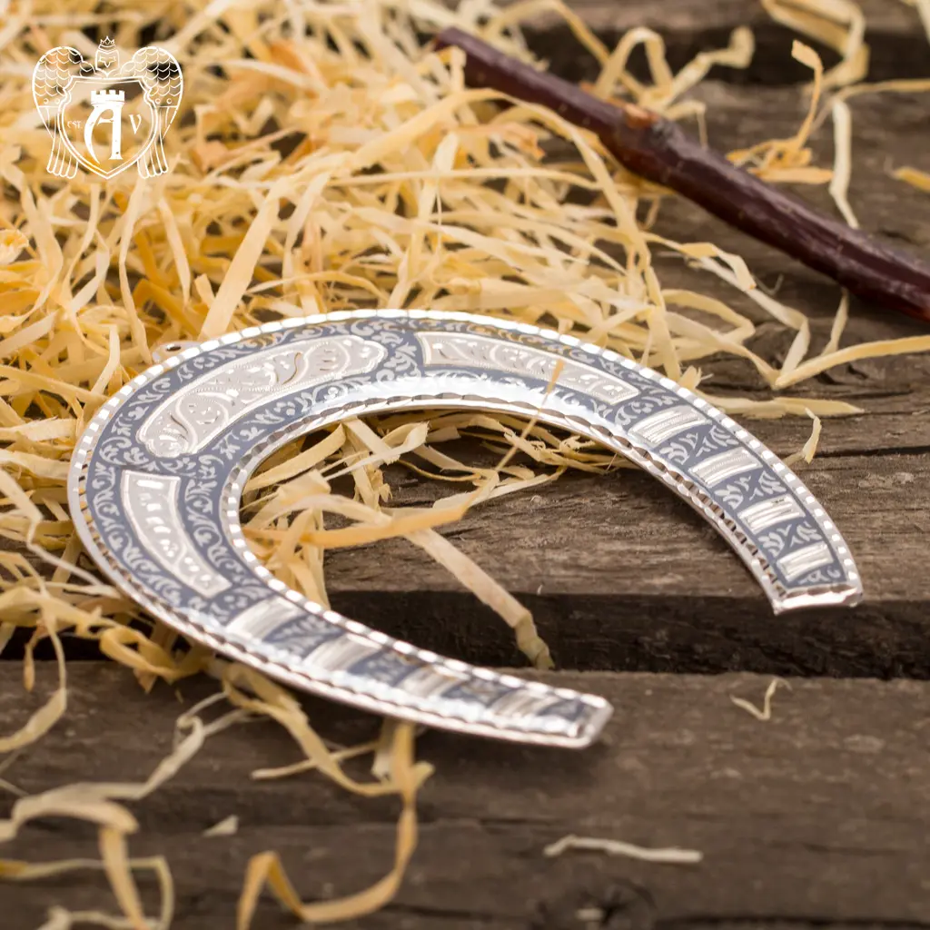 Серебряная подкова «Очаг» - фото 4