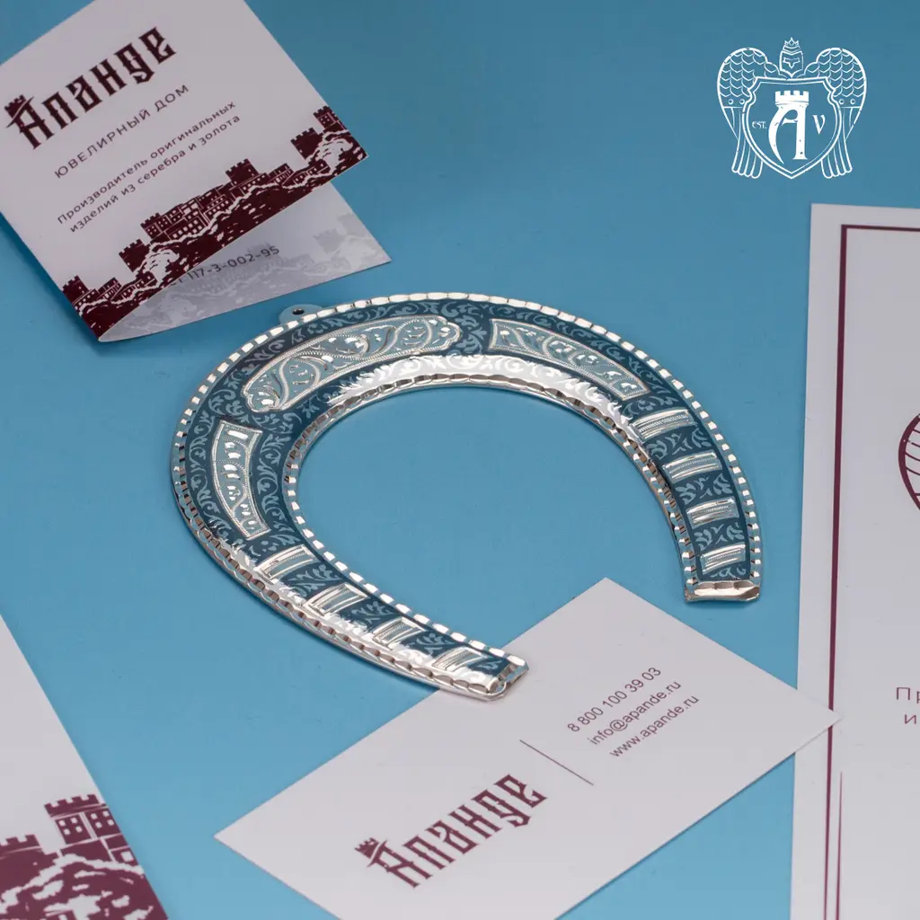 Серебряная подкова «Очаг» - фото 5