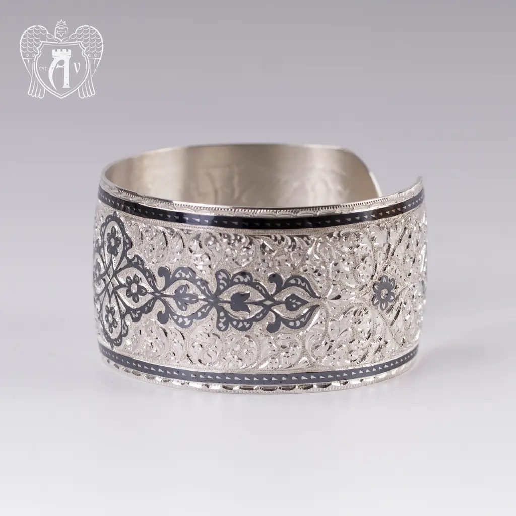 Браслет из серебра кубачинский «Катерина» - фото 4