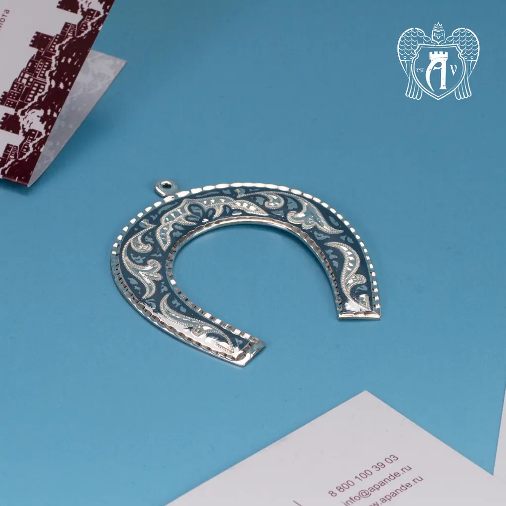 Серебряная подкова «Берегиня» - фото 2