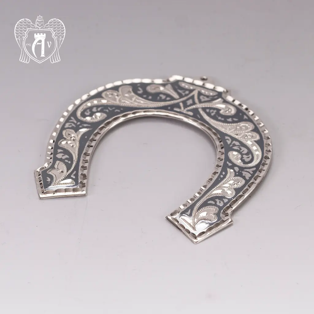 Серебряная подкова «Кубачинская» - фото 4