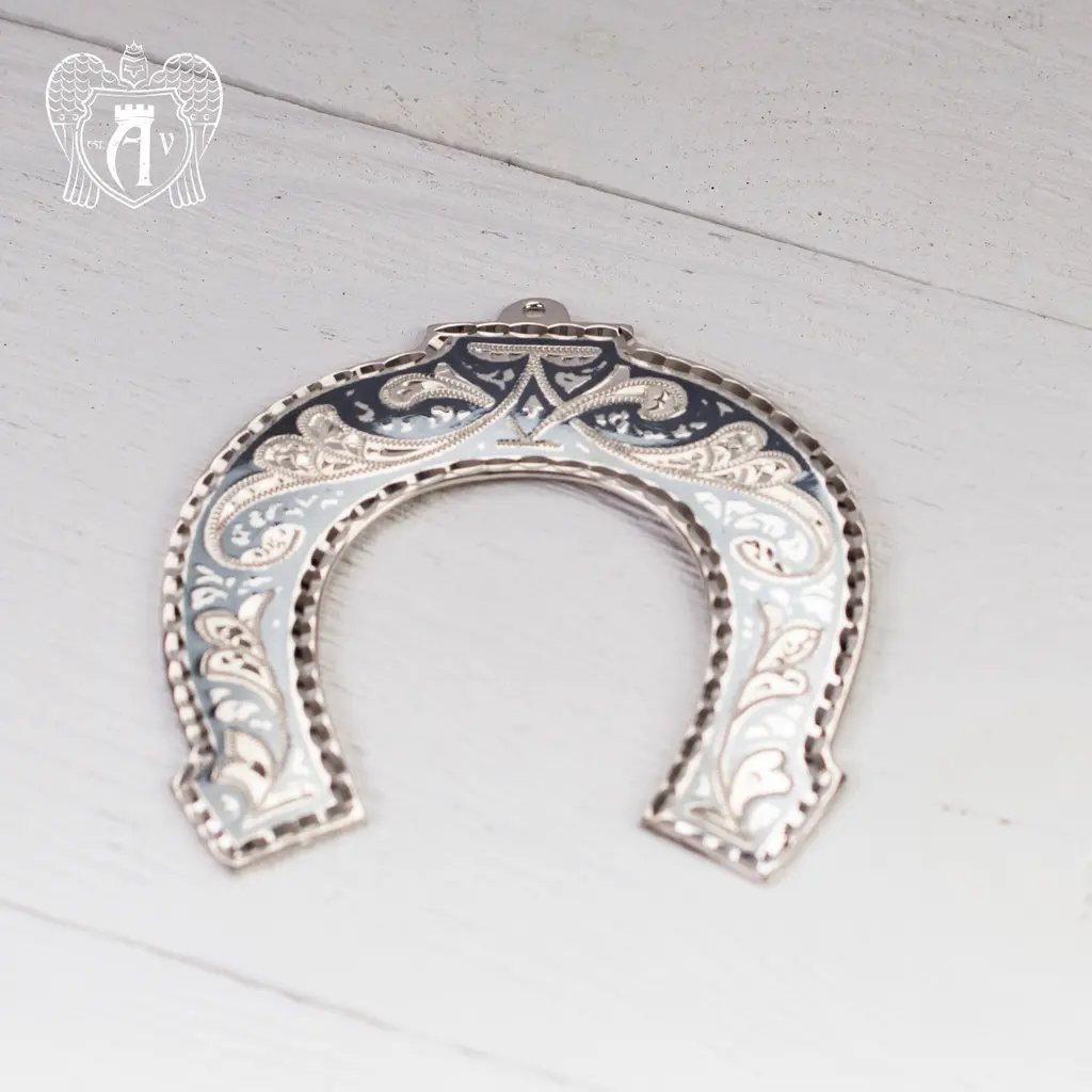 Серебряная подкова «Кубачинская» - фото 5