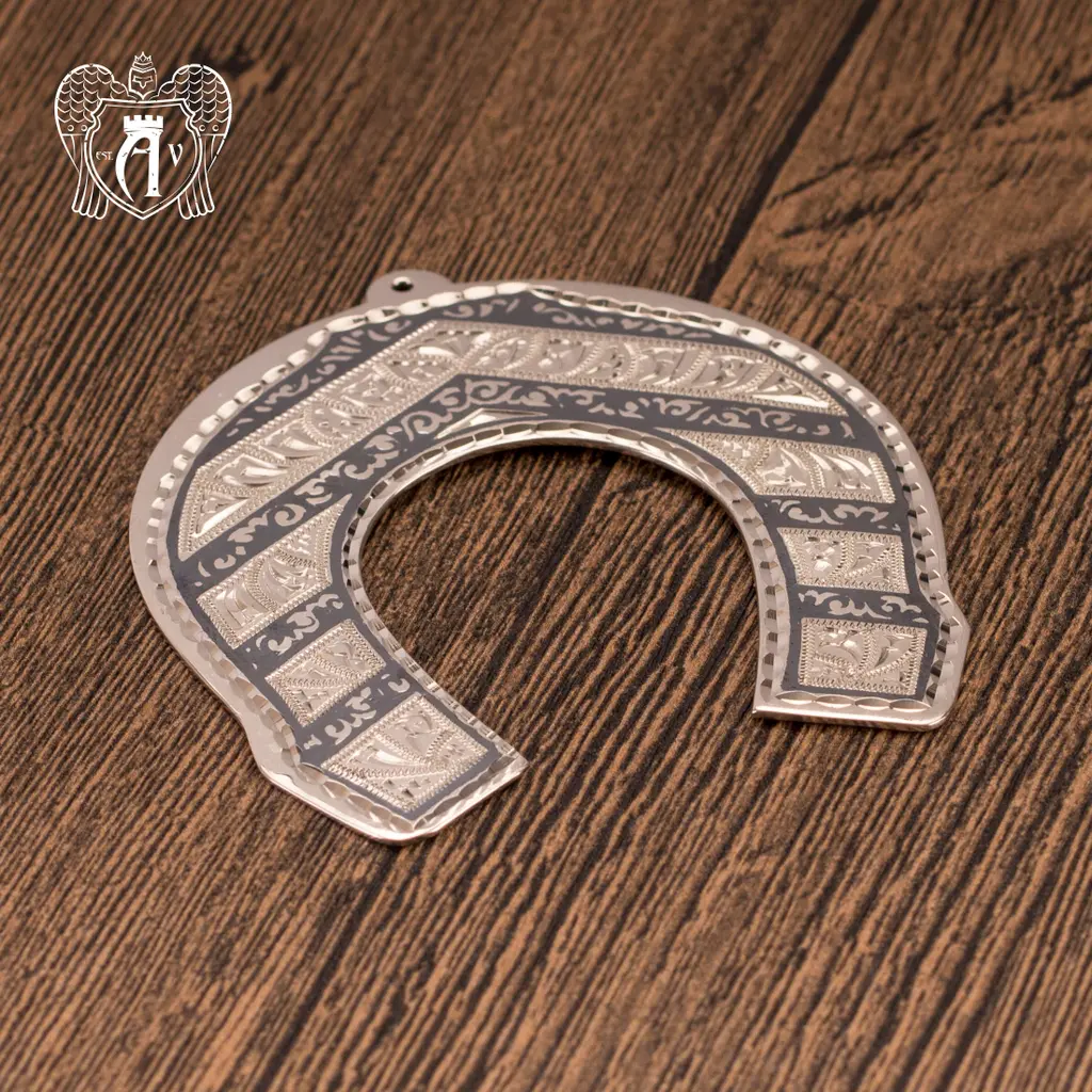 Серебряная подкова «Счастье и удача» - фото 4