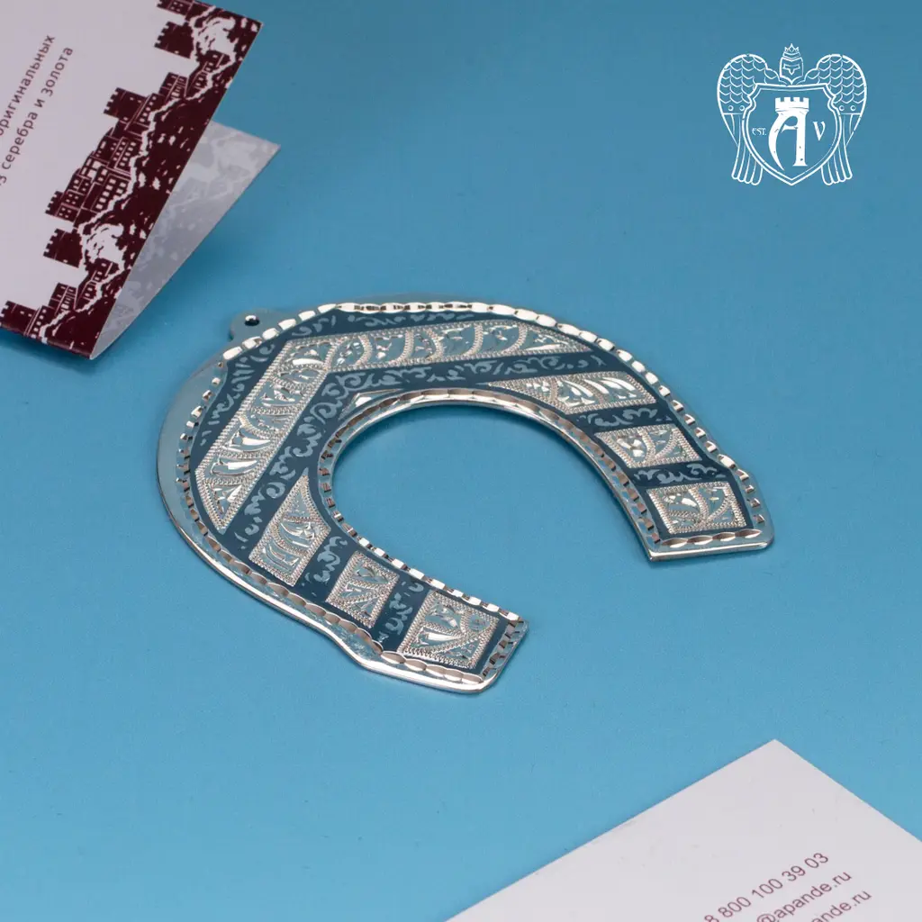 Серебряная подкова «Счастье и удача» - фото 5