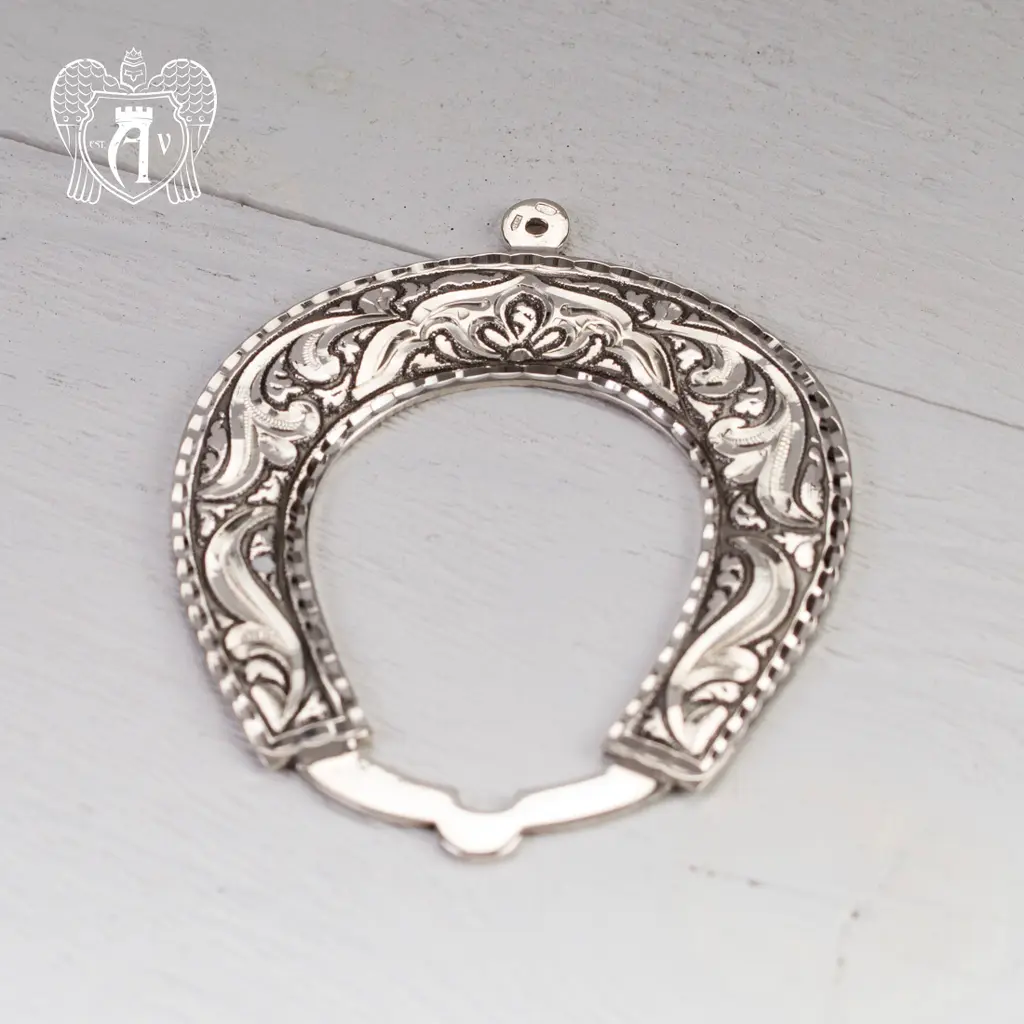 Серебряная подкова «Счастливый дом» - фото 2