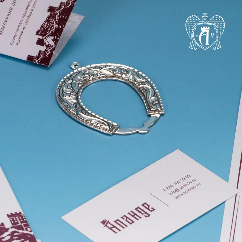 Серебряная подкова «Счастливый дом» - фото 5