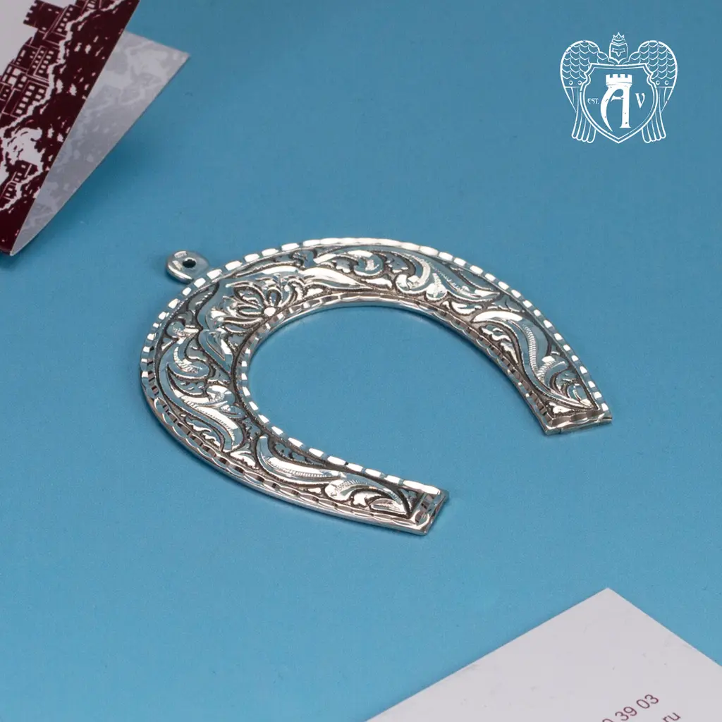 Серебряная подкова «Счастливая» - фото 3