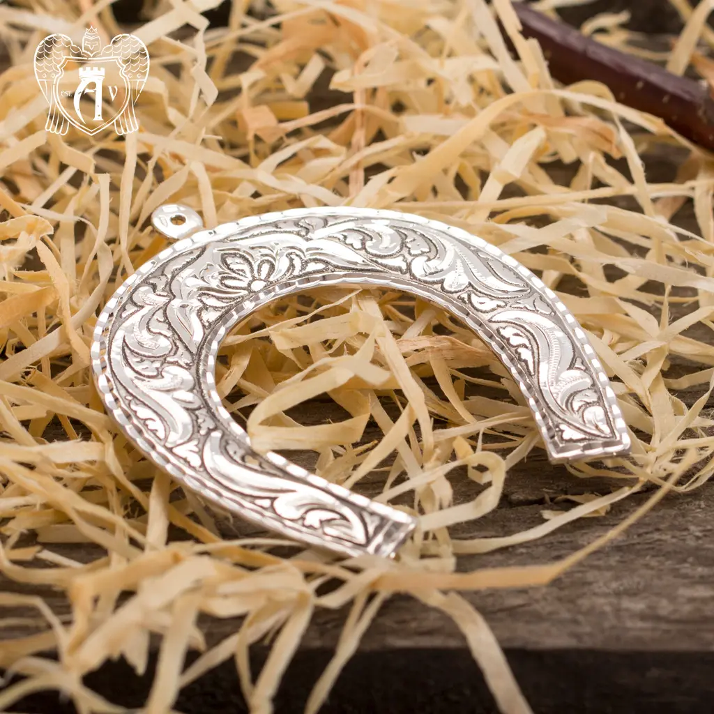 Серебряная подкова «Счастливая» - фото 4