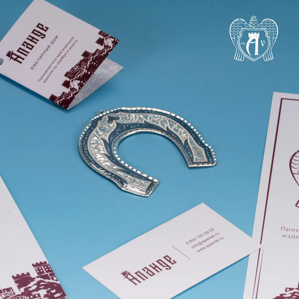 Серебряная подкова «Удача и везение» - фото 4