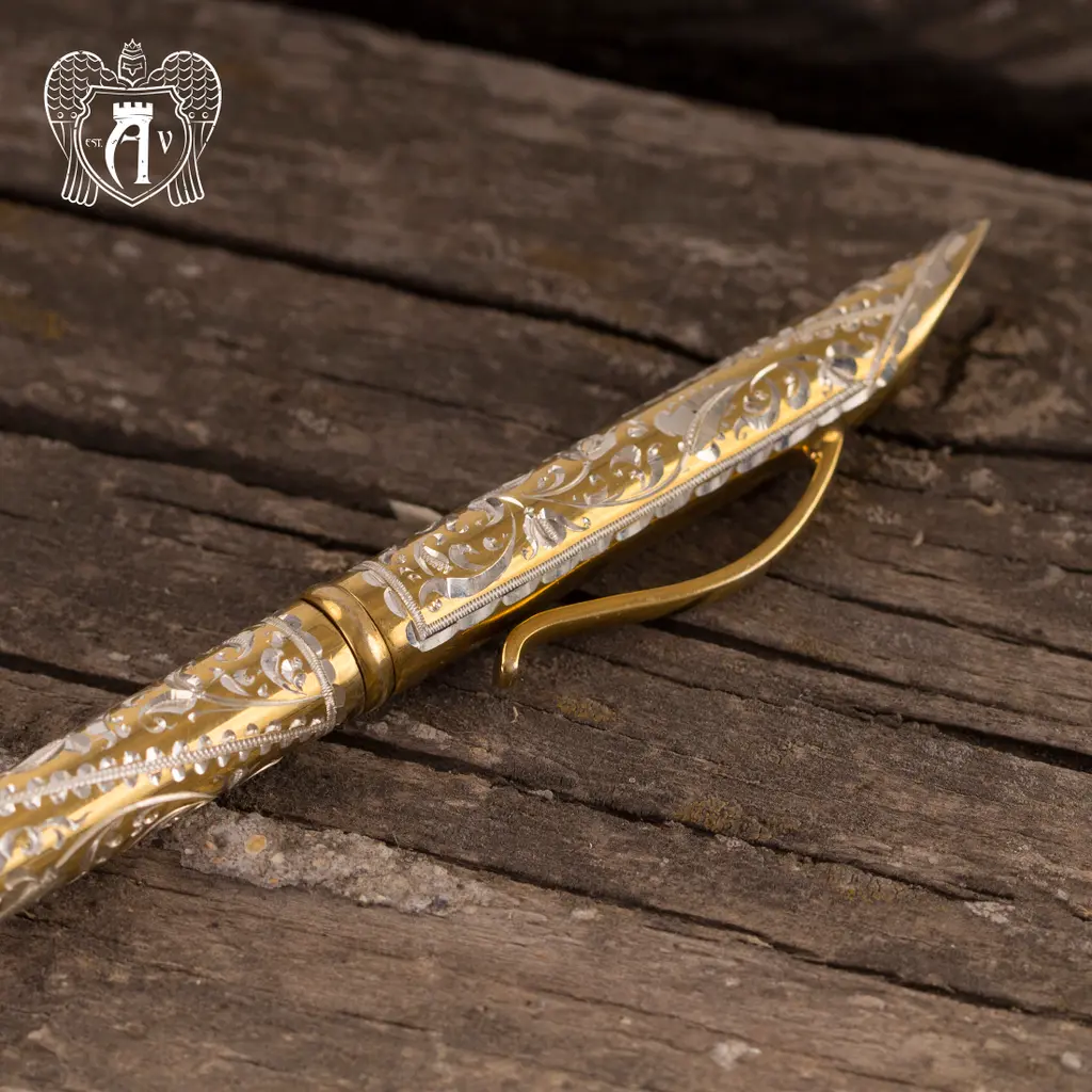 Ручка серебряная «Злата» - фото 4