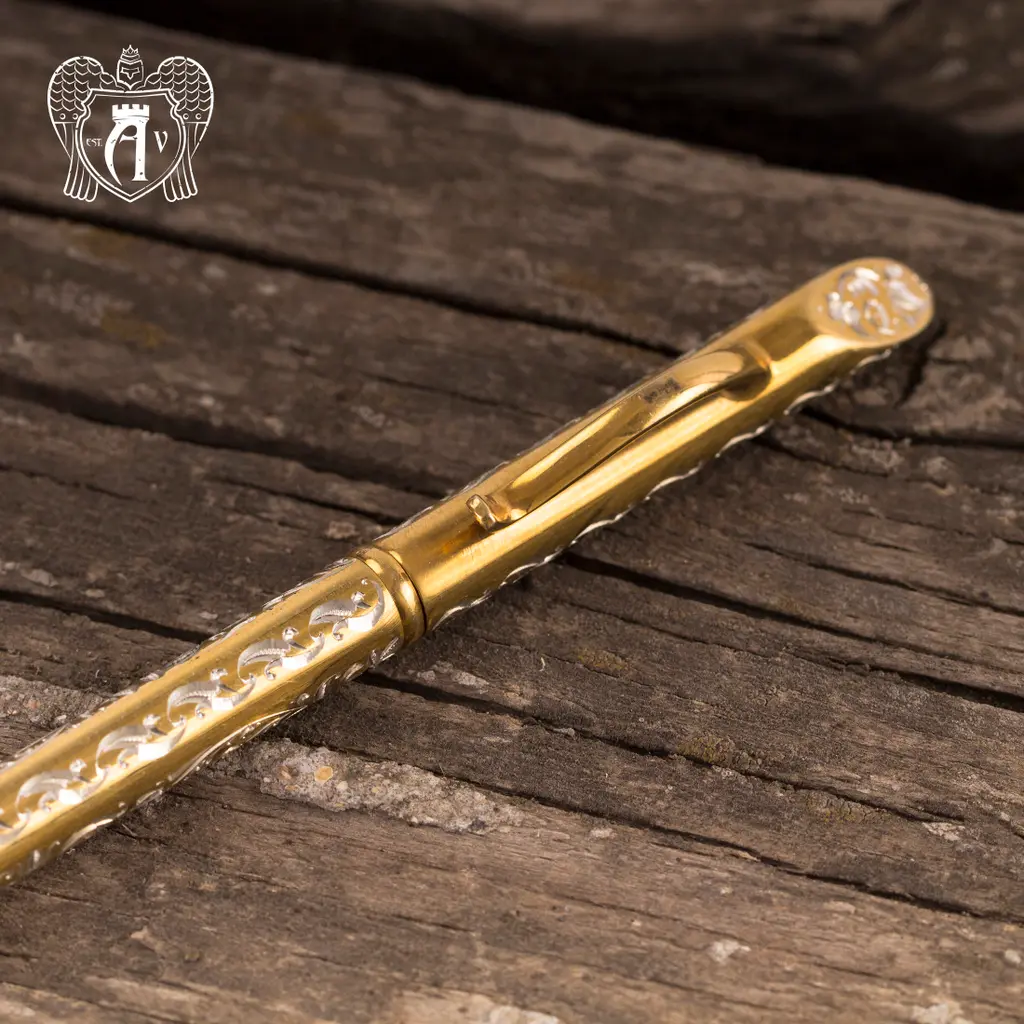 Ручка серебряная «Винтаж» - фото 2