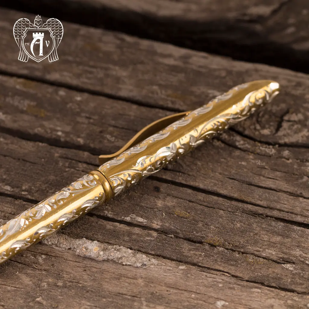 Ручка серебряная «Винтаж» - фото 3