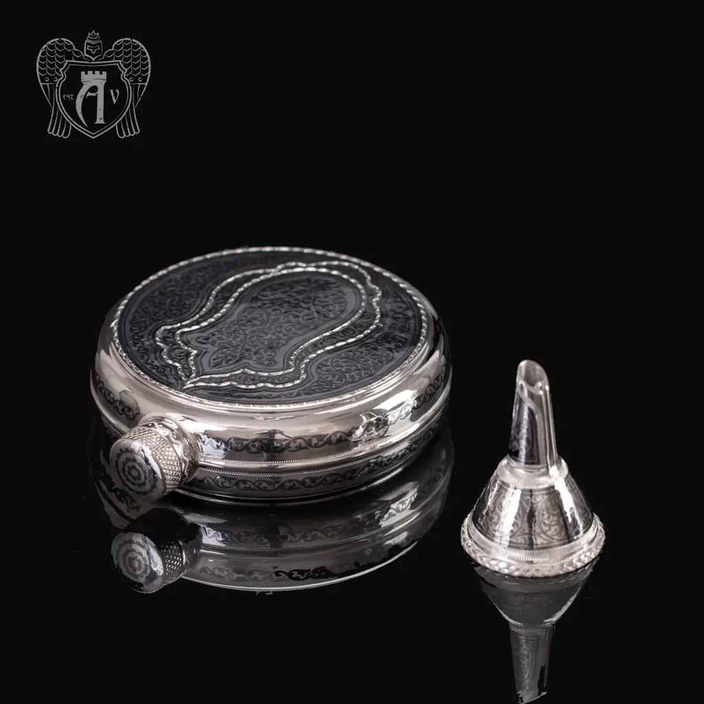 Воронка под флягу из серебра - фото 2