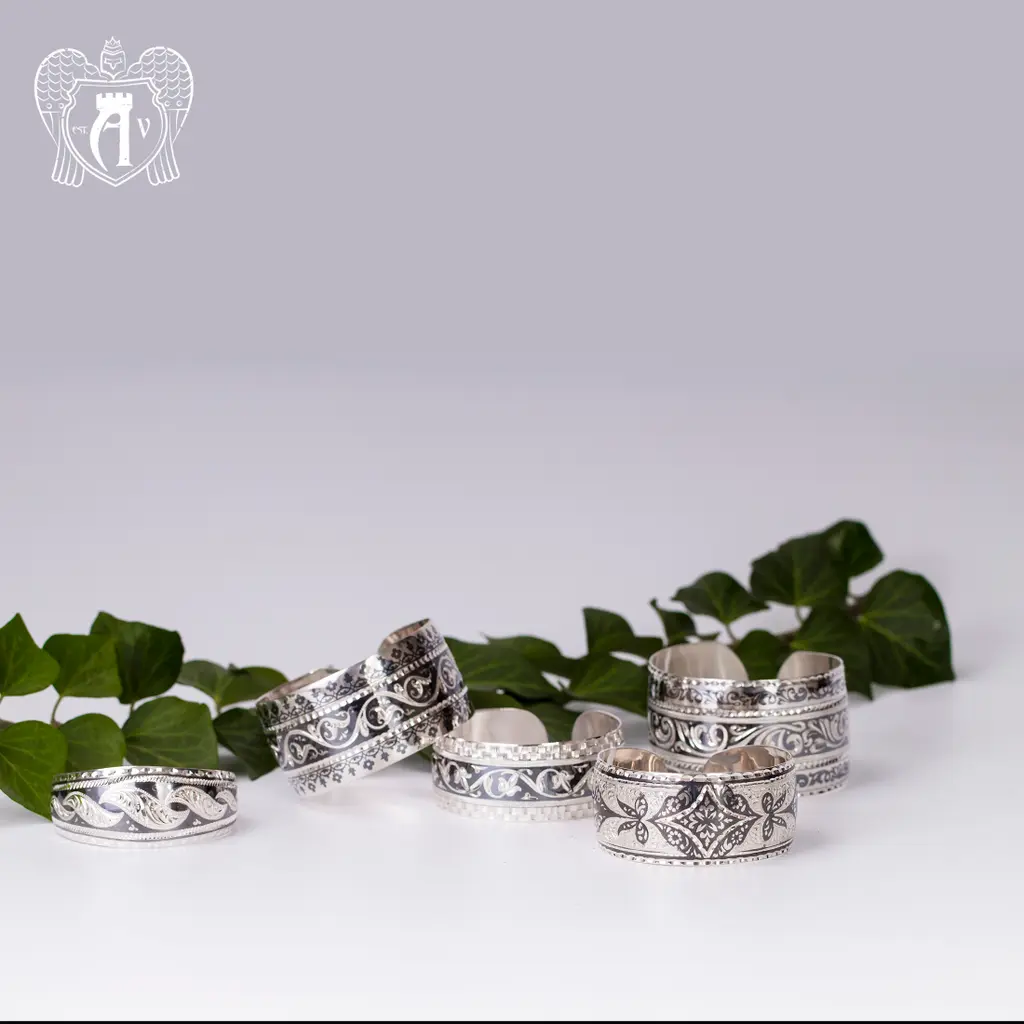 Серебряный кубачинский браслет «Корнелия» - фото 2