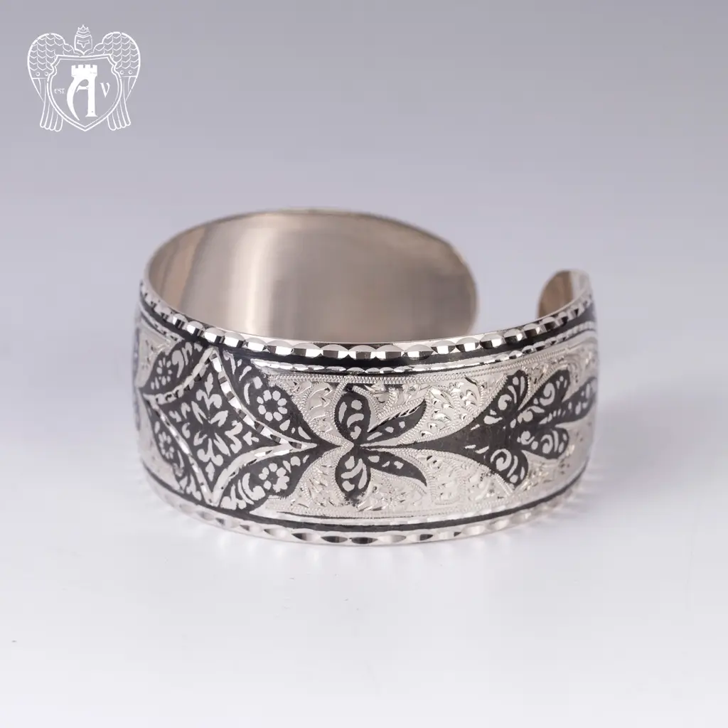 Серебряный кубачинский браслет «Корнелия» - фото 3