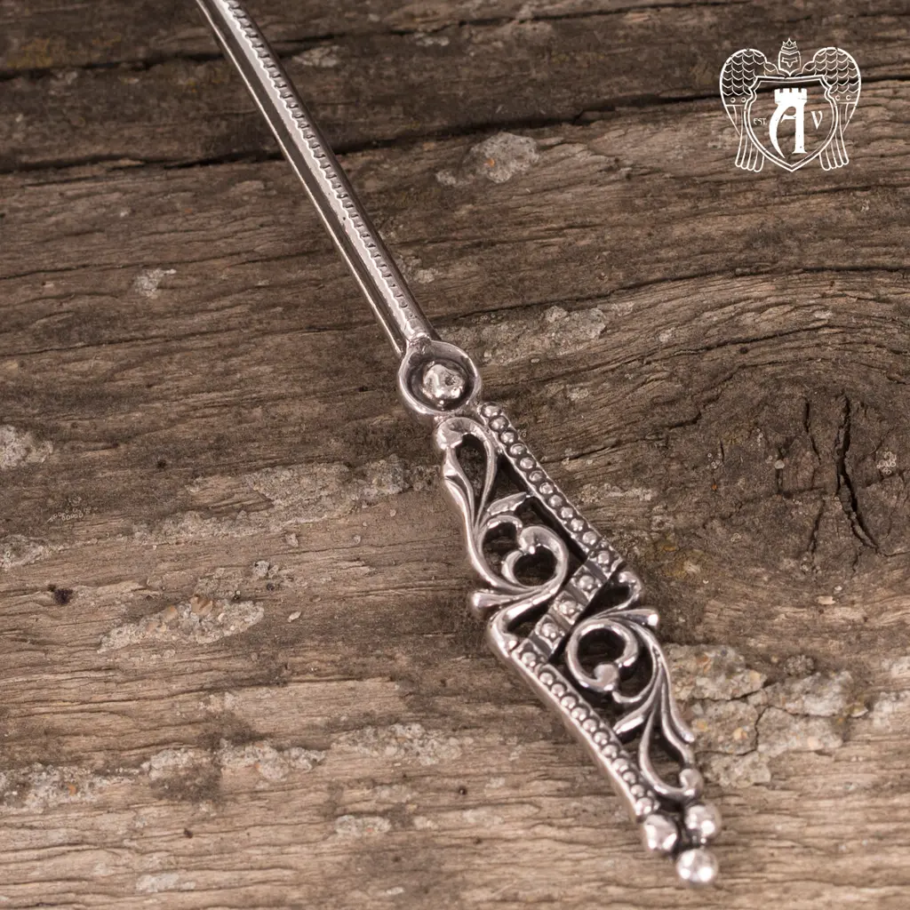 Серебряная чайная ложка  «Готика 2» - фото 2