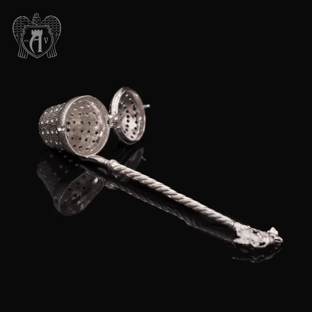 Серебряный заварник для чая  «Ведерко» - фото 5