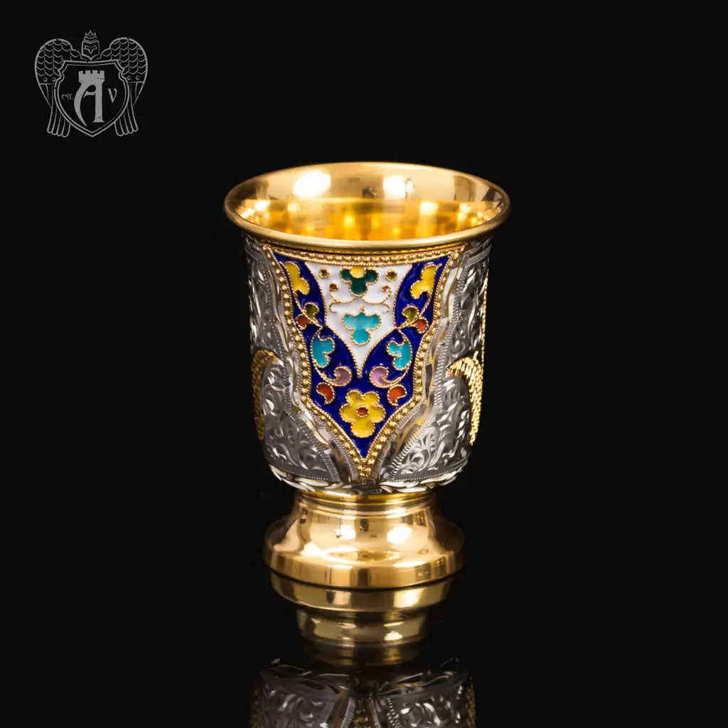 Серебряный водочный сервиз «Посольский» - фото 3