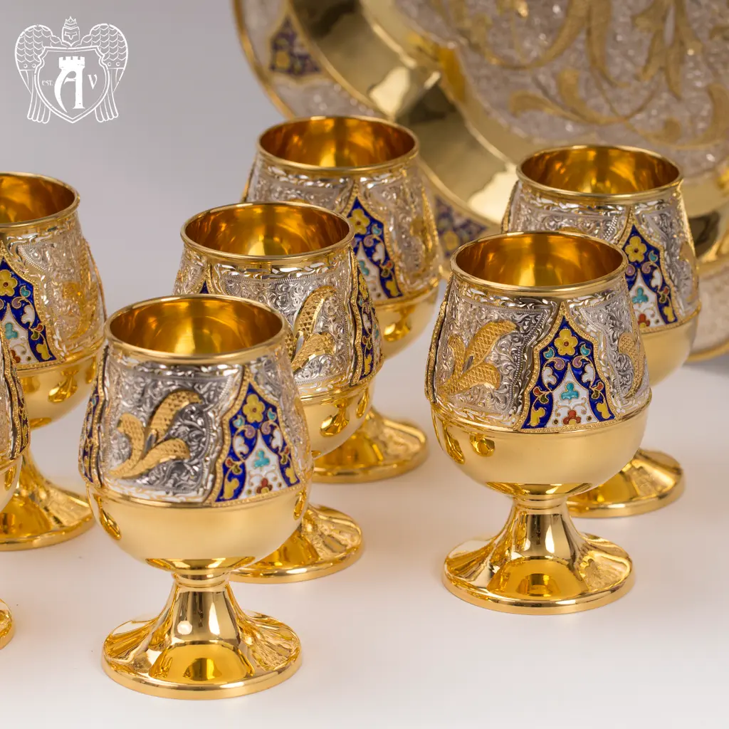 Сервиз из серебра винный «Флоренция» - фото 3