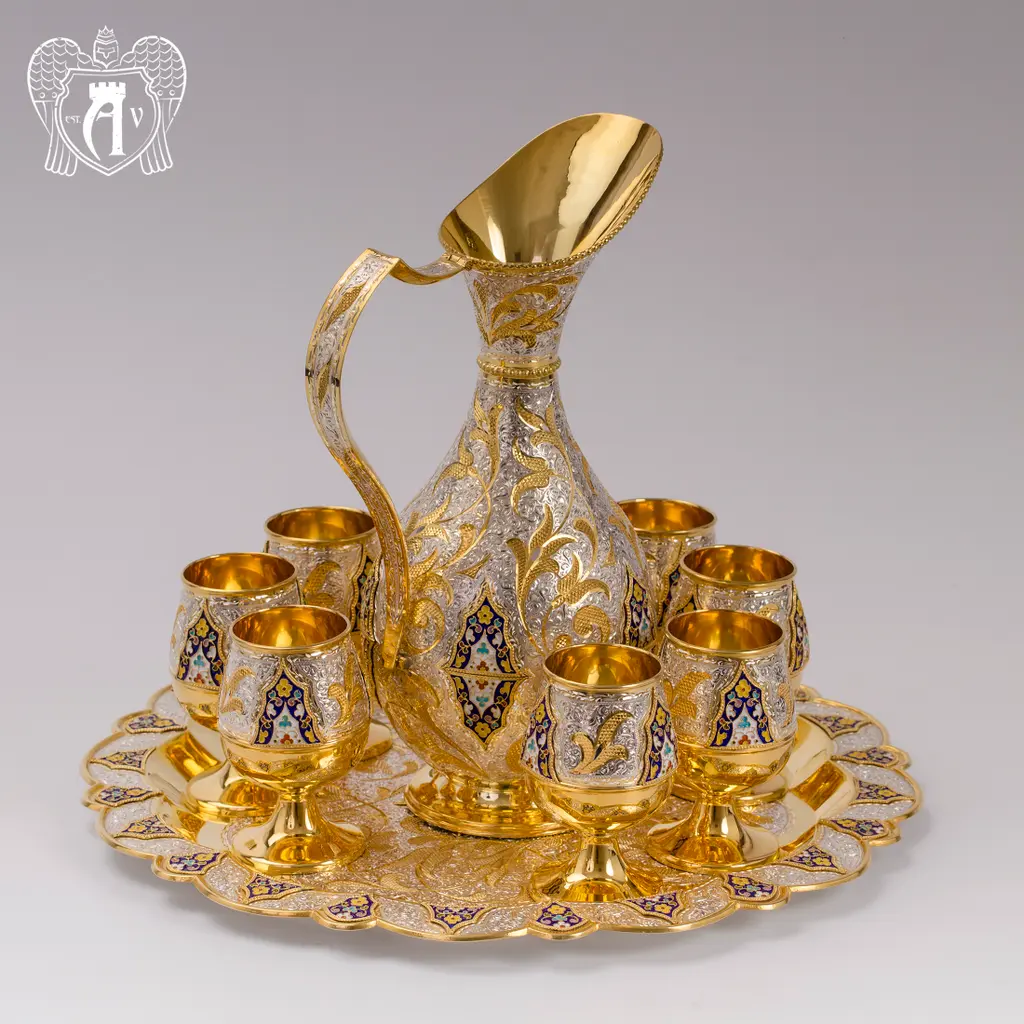 Сервиз из серебра винный «Флоренция» - фото 2