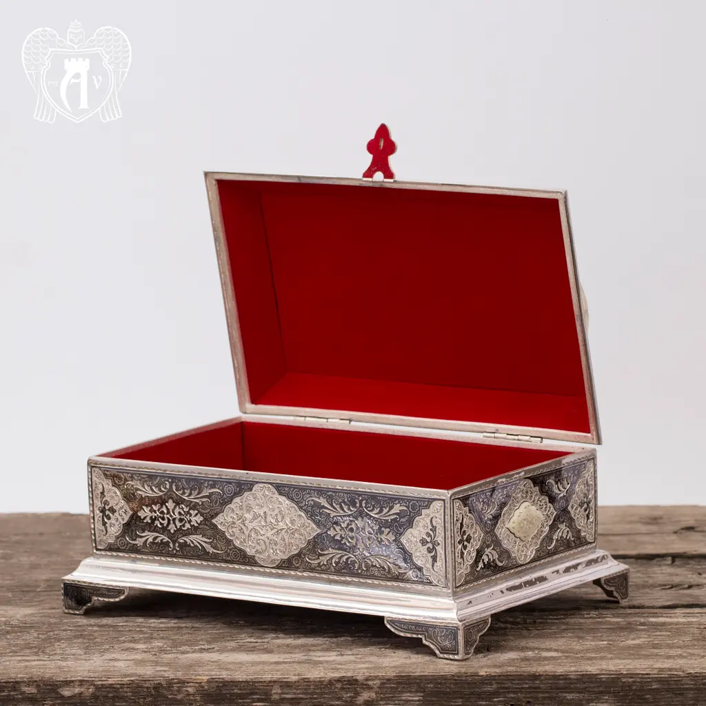 Серебряная шкатулка ручной работы «Медея» - фото 6