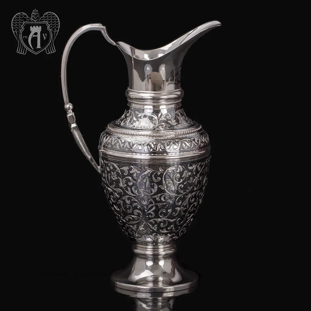 Кувшин без крышки из серебра «Амфора» - фото 4