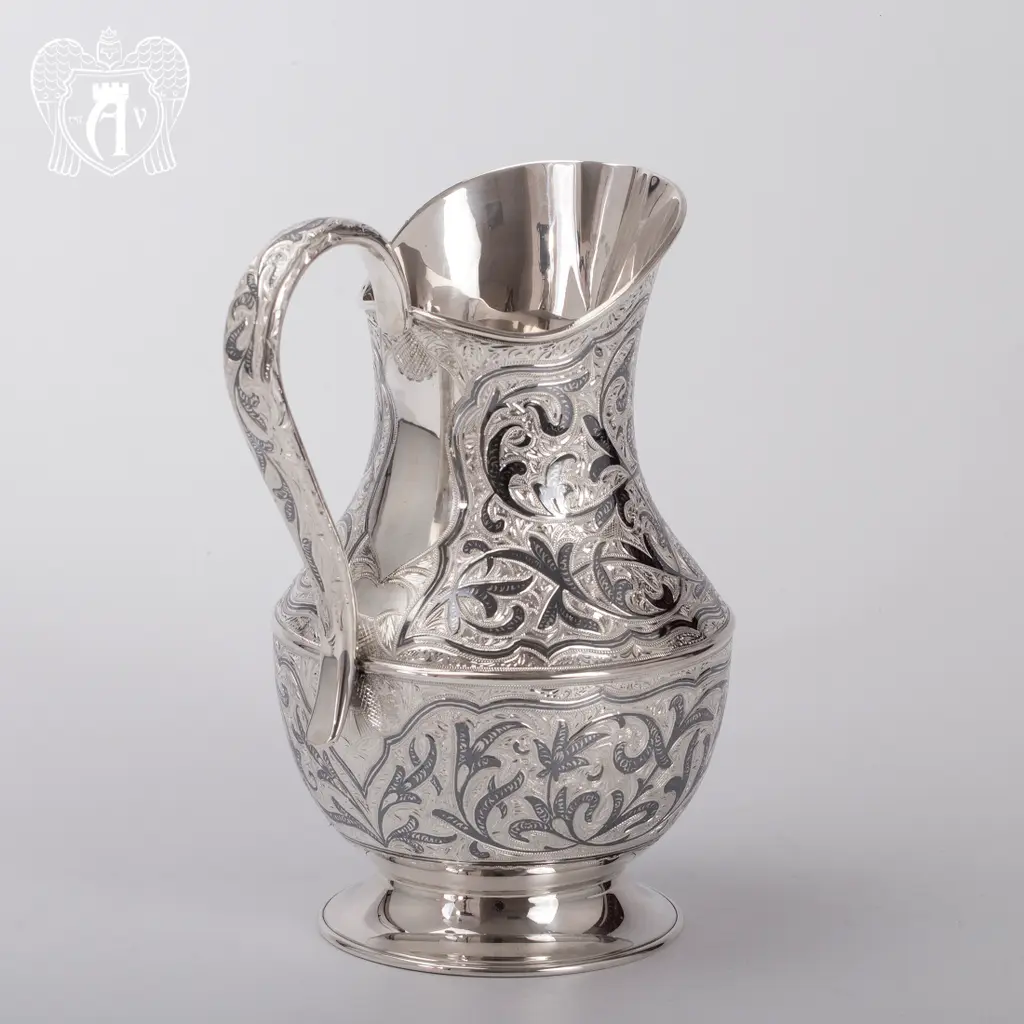 Кувшин без крышки из серебра «Дионис» - фото 2